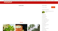 Desktop Screenshot of eslasalud.com